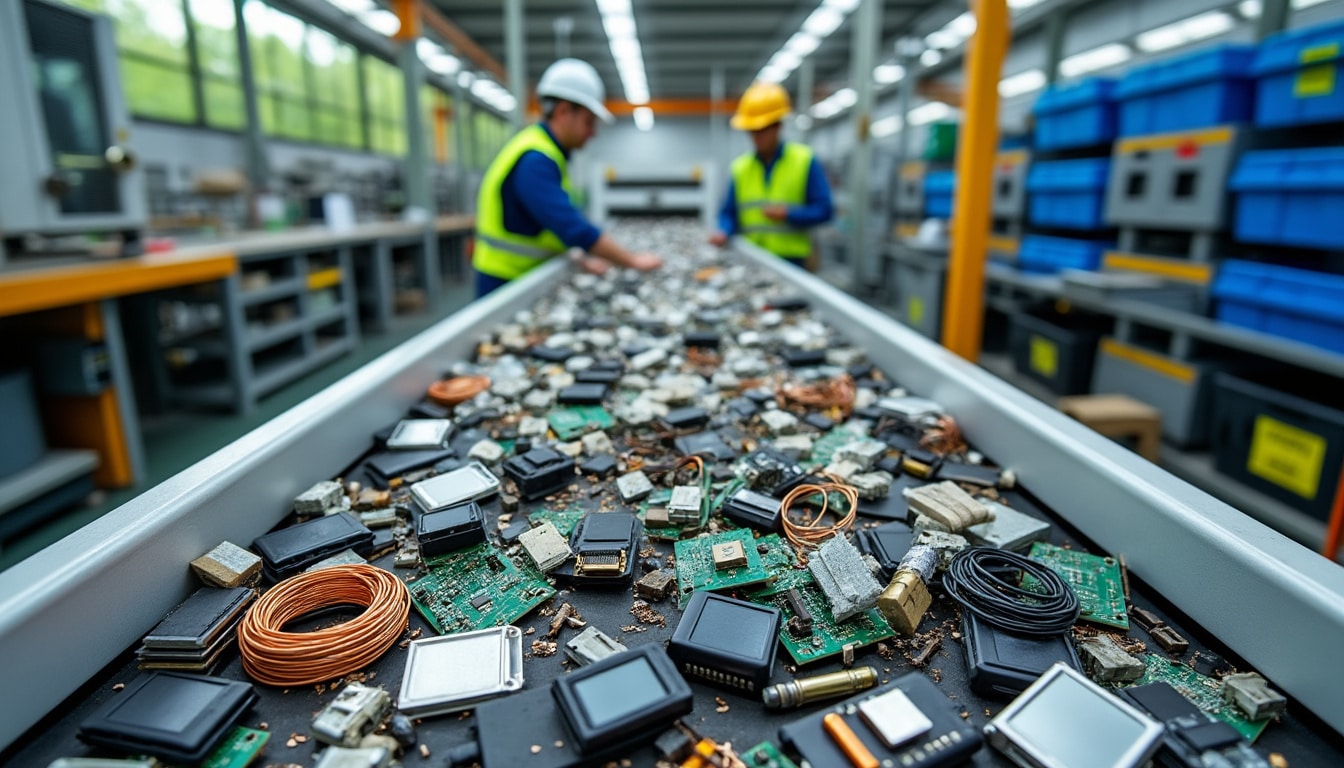 découvrez la filière des déchets électroniques, ses étapes de collecte et de recyclage, ainsi que les enjeux liés à la récupération des matières premières.